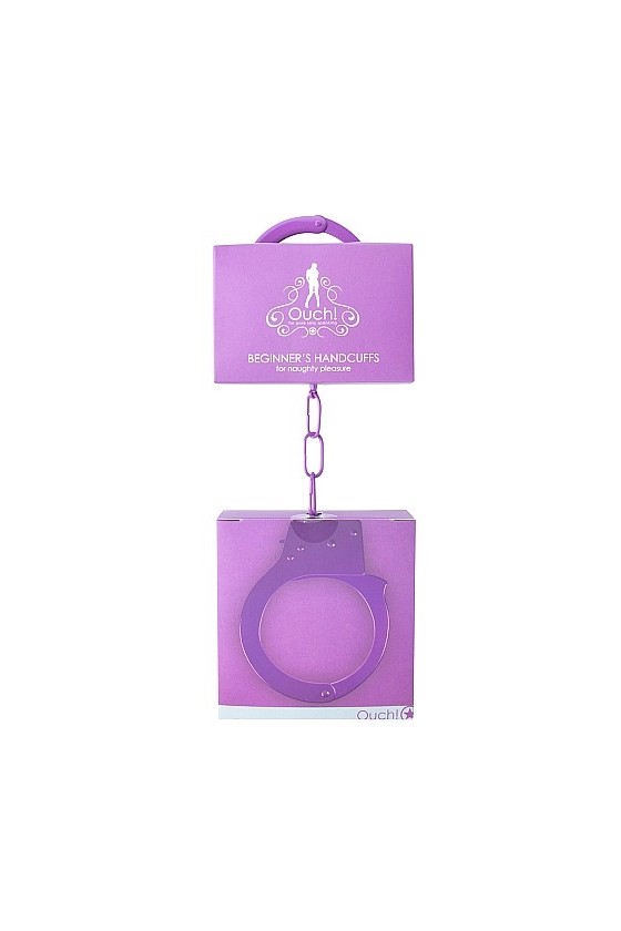 Manette BDSM per principianti di colore lilla