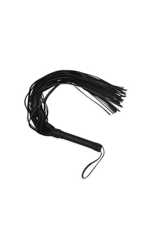 Flogger in PU di colore nero 69 cm
