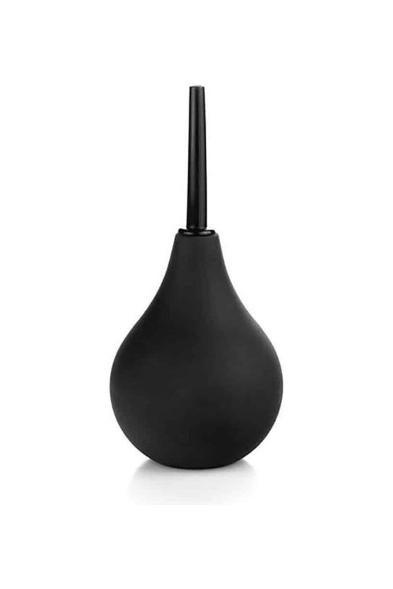 Doccino anale in silicone ABS di colore nero taglia piccola