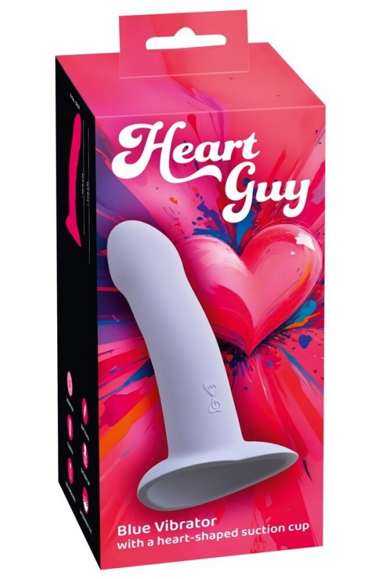 Dildo stilizzato vibrante in silicone ABS di colore lilla con ventosa aderente