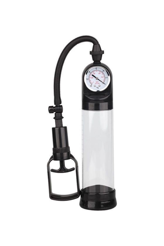 Pompa per erezione e allungamento del pene con guaina in silicone ABS