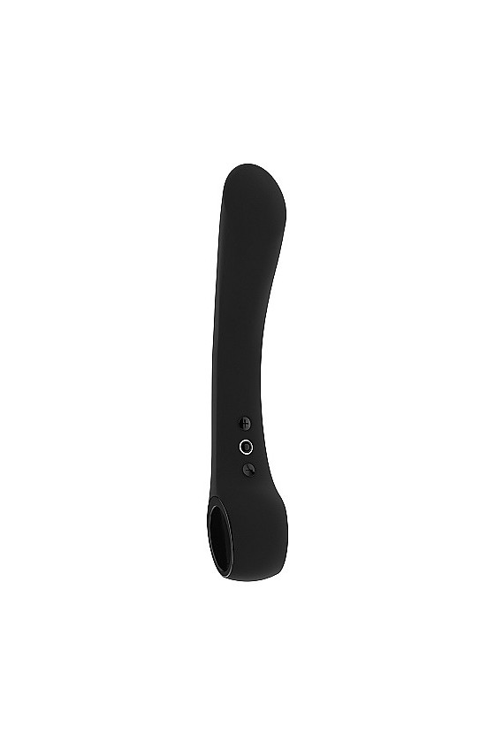 Vibratore vaginale in silicone vibrazioni potenti di colore nero